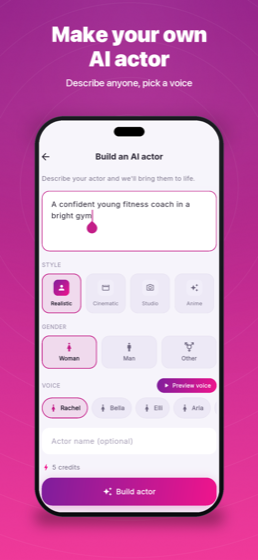 Build actor